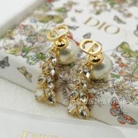 ราคา DIOR7170 Letter Pearl Wheat Ear ต่างหูเพชรเต็มหญิง All-Match (48858626998)