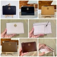 ราคา [ของแท้]พร้อมส่ง Tory Burch Britten Card Case ใส่บัตรใส่เหรียญหญิง (46107485253)