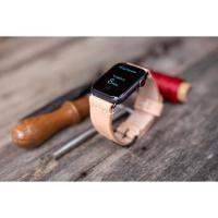 ราคา สาย Apple Watch หนังแท้ สายนาฬิกาทำมือ handmade หนังฟอกฝาด Genuine leather นำเข้าจากออสเตรเลีย สีธรรมชาติไม่ผ่านการลงสี (4314950493)