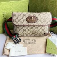 ราคา ถูกที่สุด ของแท้100% GUCCI NEO VINTAGE SUPREME BELT BAG รุ่นยอดฮิต สีน้ำตาล ปีใหม่ล่าสุด (20079640552)