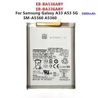ราคา Brand New EB-BA336ABY/EB-BA536ABY 5000mAh Battery For Samsung Galaxy A33 A53 5G SM-A5360 A5360 (53252685413)