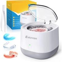 ราคา Ultrasonic Retainer Cleaner 45kHz, 250ML แบบพกพา Ultrasonic Cleaner, Professional Retainer Cleaner เครื่องสําหรับฟันปลอม, ปาก Guard, Aligner และเครื่องประดับ (41280010149)
