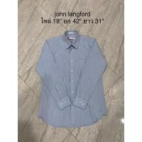ราคา เสื้อเชิ้ตผู้ชายมือสอง john langford (23821875062)