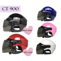 ราคา หมวกกันน็อกครึ่งใบ เปิดหน้า SPACECROWN รุ่น CT-900 มีให้เลือกหลายสี (24528677995)
