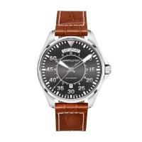 ราคา Hamilton Khaki Aviation Pilot Day Date Auto 42mm H64615585 (57703243757)