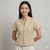 ราคา KEMEJA DRSA - GIA Top - เสื้อเชิ้ตแขนสั้นผู้หญิง - เสื้อเชิ้ตสไตล์เกาหลี - เสื้อออฟฟิศผู้หญิง - เสื้อเชิ้ตผู้หญิง (51902797713)