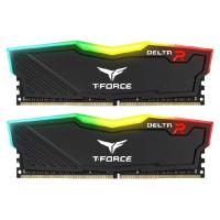 ราคา RAM DDR4 TEAM DELTA RGB BLACK BUS 3600 16.GB 8GBX2 (16872700682)