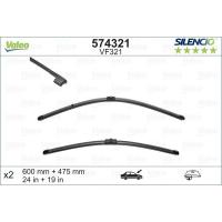 ราคา ชุดใบปัดน้ำฝน VALEO SILENCIO XTRM BMW รุ่น Serie 3 E90 05-09 M3 ขนาด24 19นึ้ว wiper blade (25182755572)