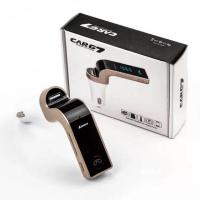 ราคา CAR G7 อุปกรณ์รับสัญญาณบลูทูธในรถยนต์ Bluetooth FM Transmitter MP3 Music Player SD USB Charger for Tablet (4205303762)