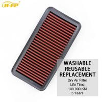 ราคา Car Replacement High Flow Air Filter Fits For Hyundai Accent Kia Rio II III Rio5 Dodge Attitude 1.4 (41977580453)