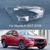 ราคา สําหรับมาสด้า 6 Atenza 2017 2018 2019 ฝาครอบไฟหน้าฝาครอบโปร่งใสไฟหน้าโป๊ะโคมไฟเชลล์โคมไฟแก้วเลนส์ (57009328919)