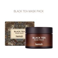 ราคา [พร้อมส่ง/ของแท้] โล๊ะกระปุกใหญ่ Heimish BLACK TEA MASK PACK BLISTSER 5ml sample/110ml กระปุกใหญ่ (7247001249)