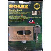 ราคา Solex กุญแจล็อคประตูม้วน กุญแจประตูม้วน กุญแจคล้องประตูม้วนทองเหลือง รุ่น CO (9463268257)