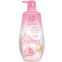 ราคา 12 Plus Nourish White| ทเวลฟ์พลัส ครีมอาบน้ำ ดับเบิ้ลไวท์ ขนาด 450 มล. (1548519256)