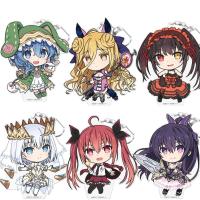 ราคา พวงกุญแจ โมเดลสแตนดี้ อะนิเมะ วันที่ A Live V Tokisaki Kurumi ของตกแต่งโต๊ะทํางาน (57006121070)
