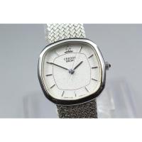 ราคา Vtg 1995 [Near MINT] Seiko Credor 4J81-5040 Silver Two Tone 22mm Qz Ladies Watch (55256584726)
