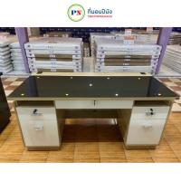 ราคา ที่นอนปีนัง โต๊ะทำงานผู้บริหาร **พร้อมกระจก และกุญแจล็อค** 160cm **ส่งเฉพาะ กทม.ปริมณฑล เท่านั้น** (6822724160)