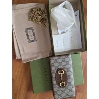 ราคา ส่งต่อ GUCCI HORSEBIT 1955 WALLET ON CHAIN ของแท้ 100% (25346657233)