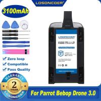 ราคา 100% Original LOSONCOER 3100MAh สำหรับ Parrot Bebop Drone 3.0 Lipo แบตเตอรี่อัพเกรด Lipo แบตเตอรี่กลางแจ้ง Drone สำรอง (25853084292)