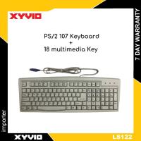 ราคา XYVIO LS122 PS/2 107 Keyboard + 18 multimedia Key (54054903535)