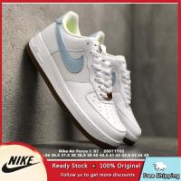 ราคา AF1 ของแท้ Nike Air Force 1’07 รองเท้าลำลองแบบคลาสสิก รองเท้ากีฬาสำหรับผู้ชาย - สีขาว (21922255487)