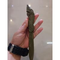 ราคา กริชพญานาคเนื้อทองเหลืองโบราณขนาดประมาณ9นิ้ว (42128594221)