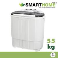 ราคา ☔️‍♂️ [ต้อนรับหน้าฝน] Smarthome WM2200 เครื่องซักผ้าฝาบน 2 ถัง 5.5 KG ฆ่าเชื้อ ซักและปั่นแห้งในตัว เครื่องซักผ้า2ถัง (3068181091)