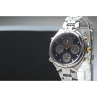 ราคา Vtg 1995 [N MINT]Seiko Dolce 7T36-6A90 MoonPhase Chronograph 38mm Qz Men's Watch (48357695007)