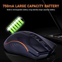 ราคา OKER เมาส์ไร้สาย 2.4G Charging Wireless Mouse OKER M257 (25734036251)