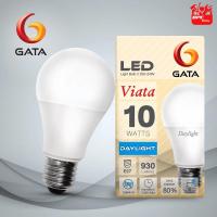 ราคา หลอดไฟกลมLED 10W ขั้ว E27 GATA แสงสีขาว,แสงสีเหลือง (22480013826)