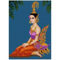 ราคา PINN SHOP ชุดปักครอสติช : นางฟ้า กินรี [TD-28] (53207685638)
