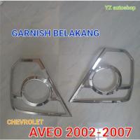 ราคา CHEVROLET AVEO 2002-2007 ไฟท้ายโครเมียม Garnish/Cover (18951342919)