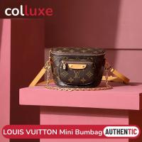 ราคา หลุยส์วิตตอง Louis Vuitton LV Mini Bumbag Mini กระเป๋าคาดเอวผู้หญิง (26621666949)