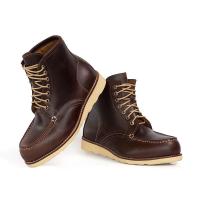 ราคา รองเท้าหนังแท้ หุ้มข้อ หนังออยล์ StepPro Boots Code 956 (1259852037)