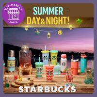 ราคา [Starbucks Korea] 2022 แก้วกระติกน้ําร้อน น้ําเย็น LED ลาย Starbucks MD Phase2 MD สําหรับตั้งแคมป์ (13793955360)