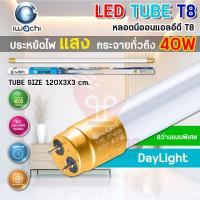 ราคา (ยกลัง) หลอดไฟนีออน หลอดไฟนีออนพร้อมรางขาสปริง LED T8 40W ขั้วสีทอง แบบยาว ชุดหลอดไฟ LED พร้อมรางT8 40 วัตต์ แสงสีขาว (44328220221)