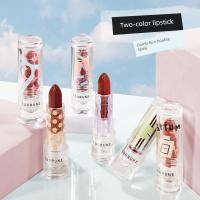 ราคา lipstick ลิป Toorune ลิปสติกคู่ Matte Matte Silky Soft ลิปสติกสองสี Nude Color Water Gloss Lip Glaze ลิปสติกให้ความชุ่มชื้น (55809251114)