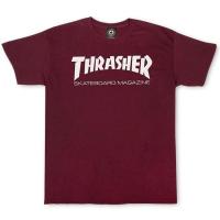ราคา เสื้อยืด Thrasher Skate Mag - สี Maroon (45904744130)