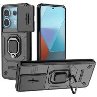 ราคา Armor Guard Case Xiaomi Poco X6 - RedMi Note 13 Pro 5G - Shield Stand Ring Hybrid PC TPU Casing Cover Shock Proof Plate for Magnetic (41405732124)