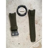 ราคา กรอบสายแท้ G-shock G-Steel ครบชุด พร้อมสายผ้าและตะขอ (17520996106)