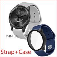 ราคา สําหรับ Garmin Vivomove Trend Case เคสกันชนซิลิโคนสายรัดอ่อน Garmin Move Trend Bracelet Band ฟิล์มกันรอยหน้าจอ (28359648374)