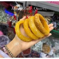 ราคา กำไลหยกน้ำ แกะสลัก หงส์คู่มังกร/มังกร/ลายกนก/มังกรคู่ ดึงดูดโชคลาภ (27418031751)