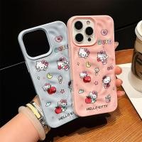 ราคา พร้อมส่ง เคสไอโฟน16 ลายแมวเคธีชมพู ผลไม้ เคสลายอุกกาบาต For IPhone13 11 12 14PLUS 6/7/8 15 16ProMAX X XR XSMAX กันกระแทก (42361603796)