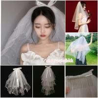 ราคา พร้อมส่ง เวลเจ้าสาว ผ้าคลุมเจ้าสาว เวล ที่คาดผมเจ้าสาว (3883911161)