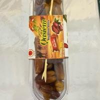 ราคา อินนทผาลัมเกรดพรีเมี่ยม ยี่ห้อ Qasiem Seedless dates อินทผาลัมไร้ก้านและไม่มีเมล็ด 1 กล่อง 250 กรัม (27427984415)