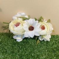ราคา หวีเสียบดอกไม้สีขาว รหัส 04 (3238071814)