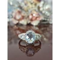 ราคา แหวนเงินพลอยแท้ 925 Silver Ring Natural Stone 925 พลอยเม็ดยอด 9*7 น้ำหนักแหวนโดยประมาณ 3.4 กรัม (47800316150)