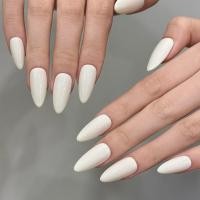 ราคา Handmade A232เล็บปลอมสีเจลแท้100% เป็นงานแฮนด์เมด สีขาวนม จัดส่งของทุกวันค่ะ (28832385289)