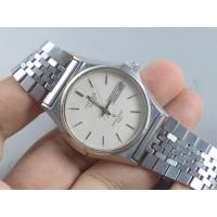 ราคา นาฬิกา Vintage มือสองญี่ปุ่น Citizen หน้าปัดสีขาว ผู้ชาย Quartz ทรงกลม 35mm (43722718191)