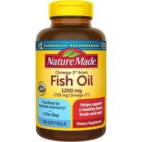 ราคา Nature Made Oil Omega 3 plements, Omega 3 Oil as Eth Esters 1200 mg Softgels, EPA DHA plement for Healthy Heart, Brain, Eye port, One Per Day, 100 Softgels (48008214978)